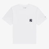 Yankees Chainstitch Pocket Tee