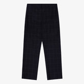 Windowpane Elasticated Waist Suit Trouser