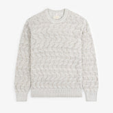 Linen Blend Cable Knit Sweater