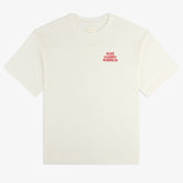 Pointelle Stacked Logo Tee