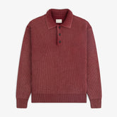 Stone Washed Knit Polo