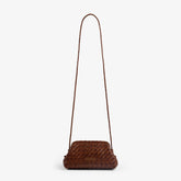 Woven Leather Shoulder Bag