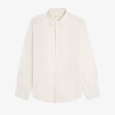 Long-Sleeve Linen Shirt