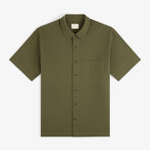 Short-Sleeve Seersucker Shirt
