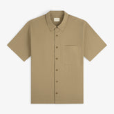 Short-Sleeve Seersucker Shirt
