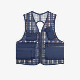 Nylon Madras Utility Vest