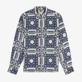 Mosaic Button Down Shirt