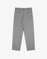 Houndstooth Pleated Trouser