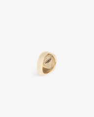 14Kt Gold Diamond Signet  Ring