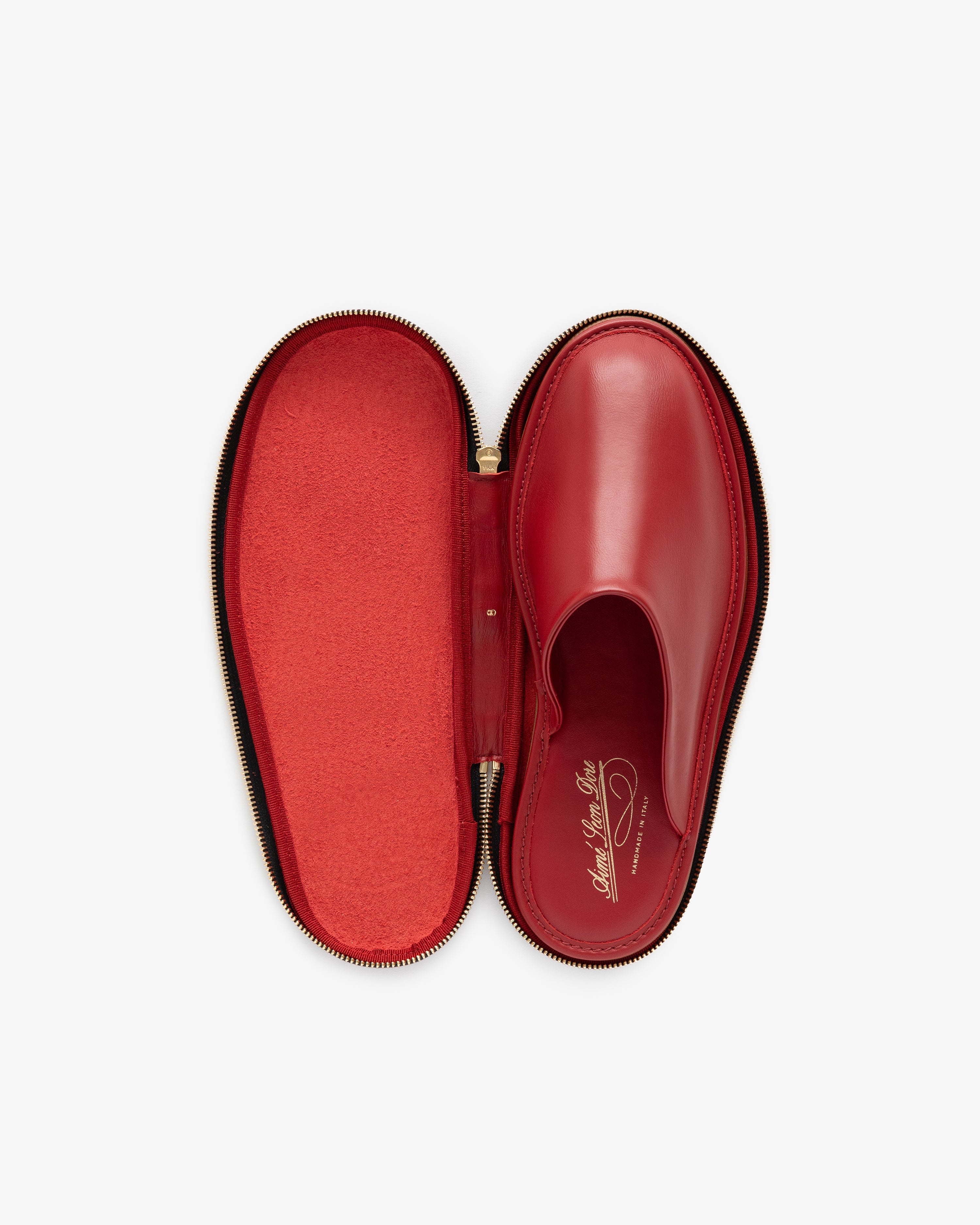 Leather   Travel Slipper