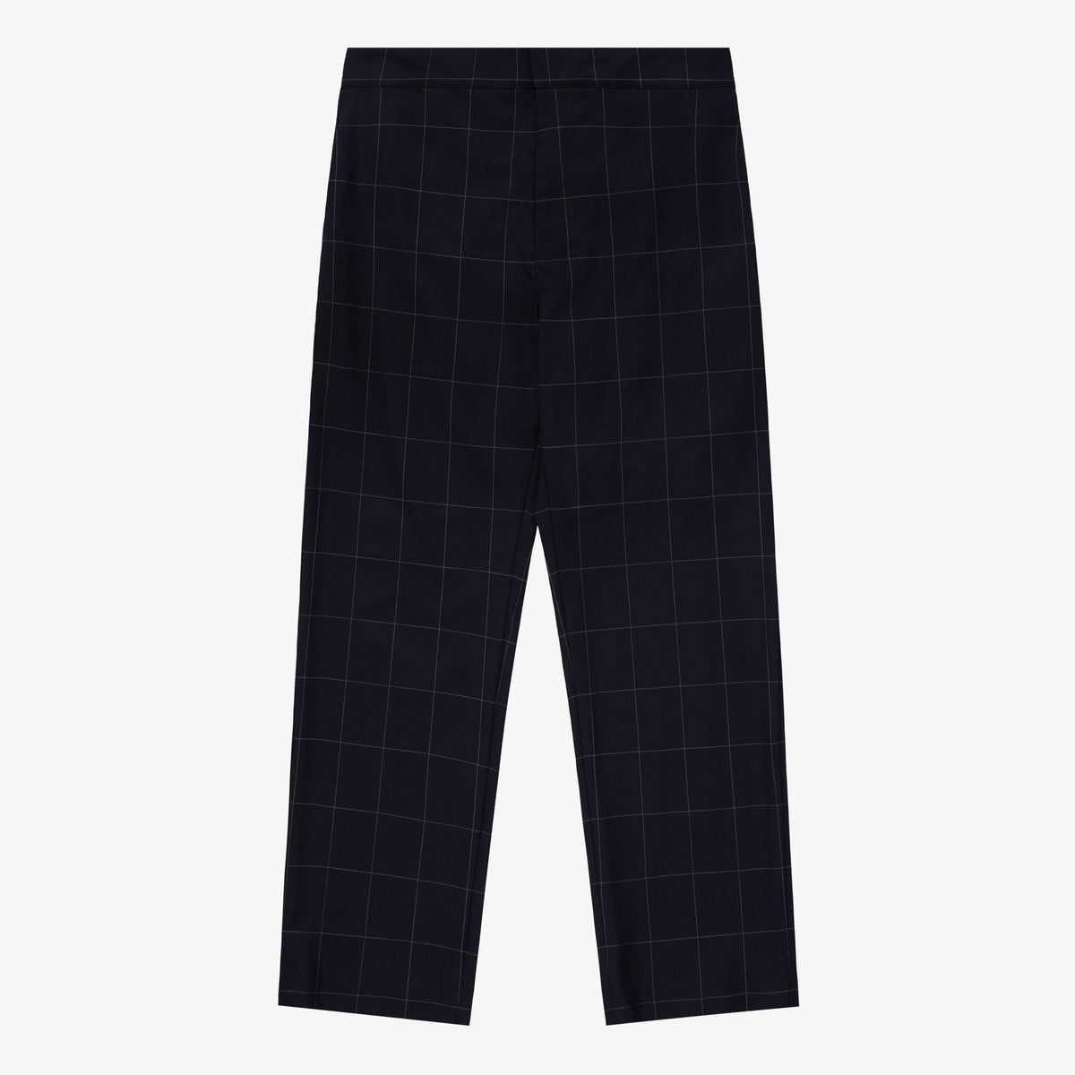 Windowpane Elasticated Waist Suit Trouser