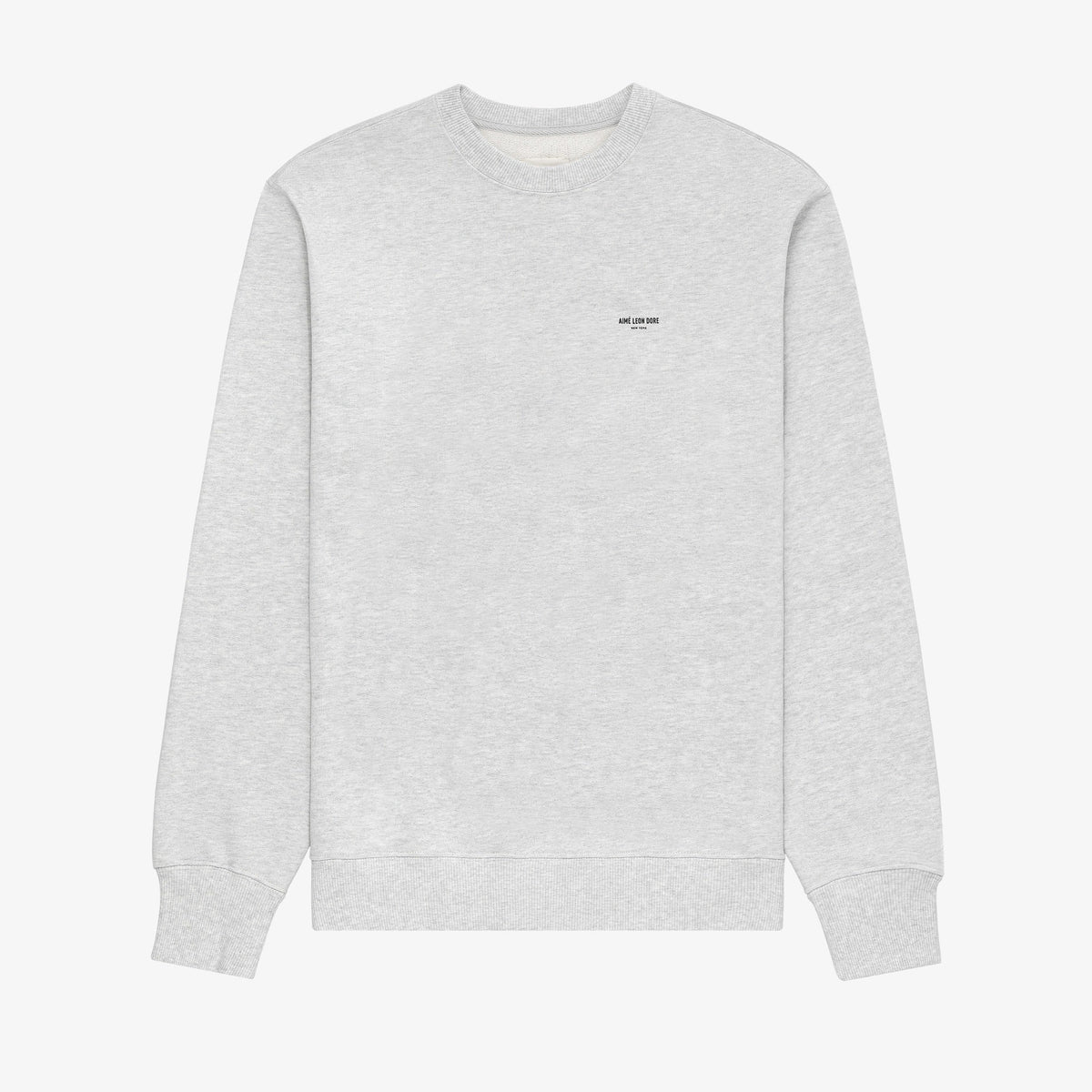 Micro   Logo  Crewneck   Sweatshirt