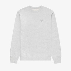 Micro   Logo  Crewneck   Sweatshirt