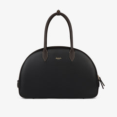 Full Grain Leather Crescent Shoulder Bag