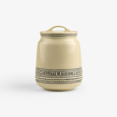 Textile Patterned Treat Jar