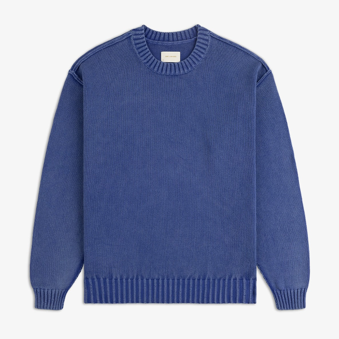 Washed Inside Out Sweater