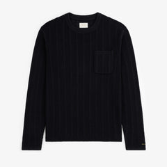Racking Stitch Crewneck Sweater