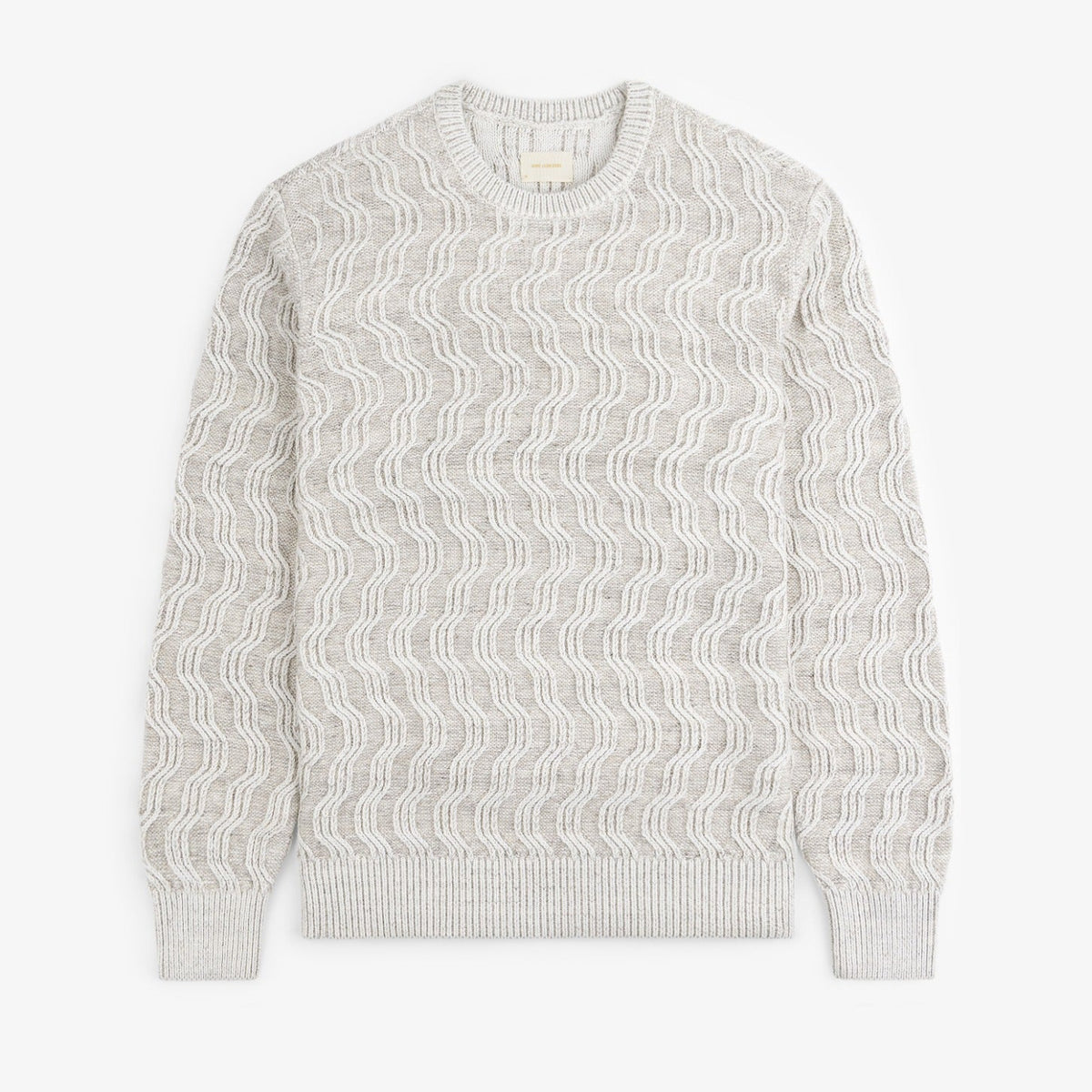 Linen Blend Cable Knit Sweater