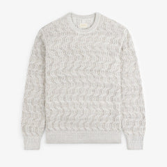 Linen Blend Cable Knit Sweater