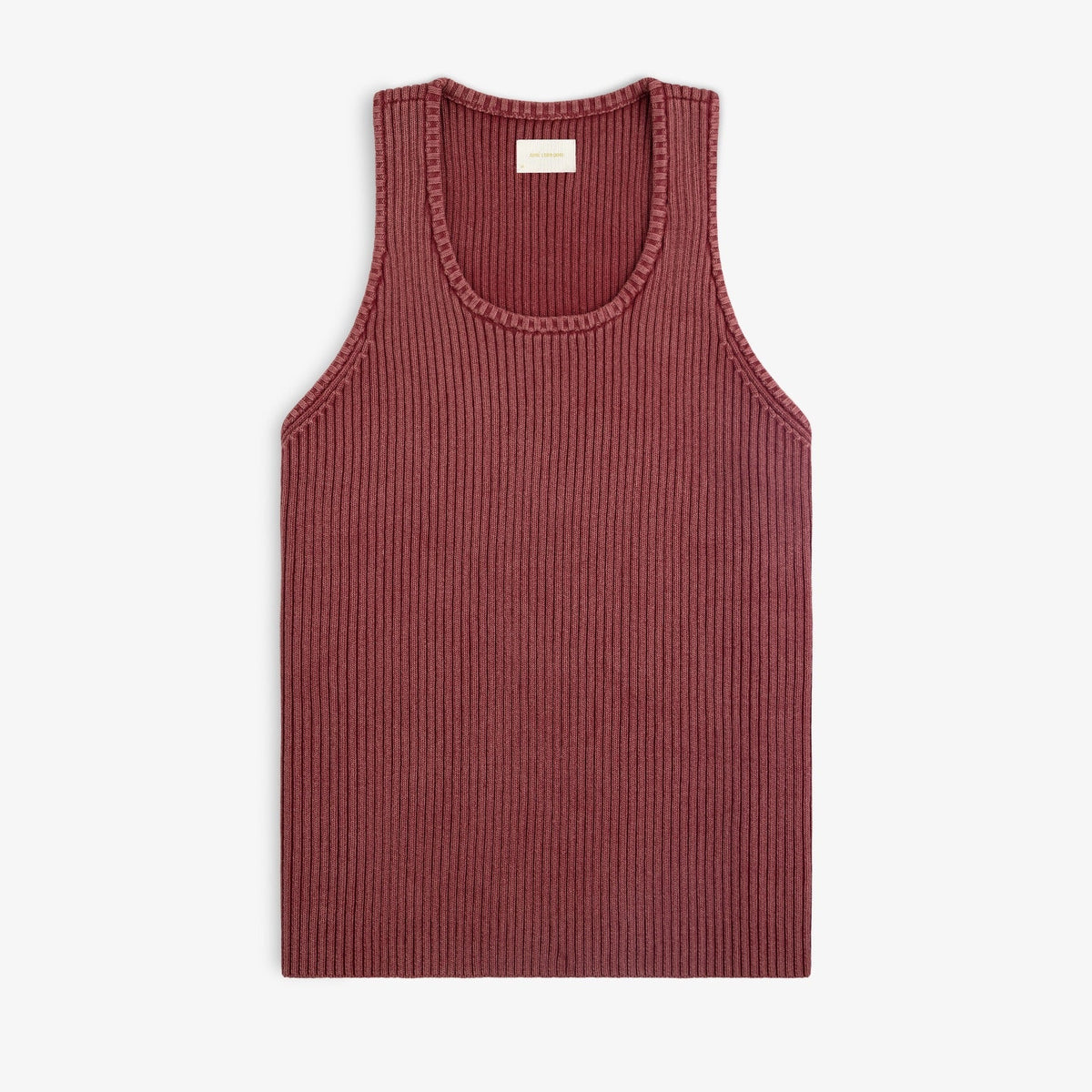Stone Washed Knit Tank Top