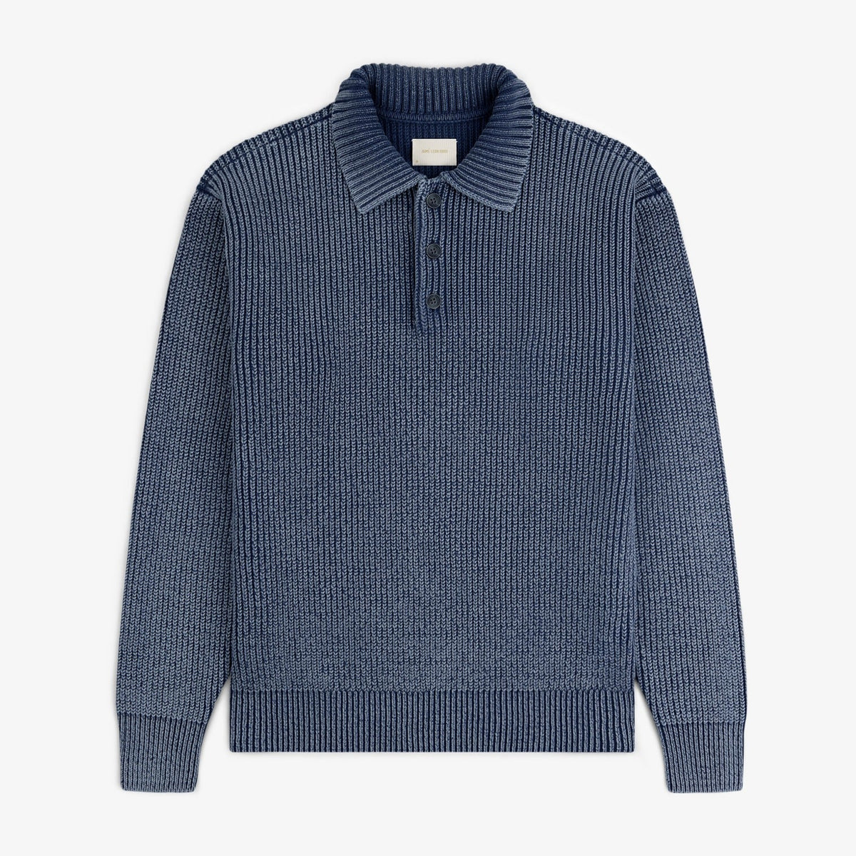 Stone Washed Knit Polo