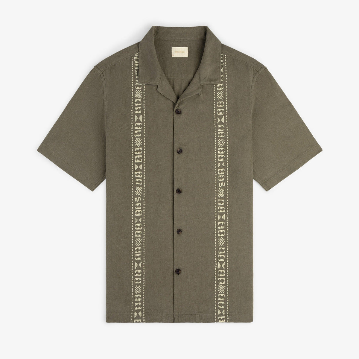 Linen Blend Leisure Shirt