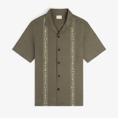 Linen Blend Leisure Shirt