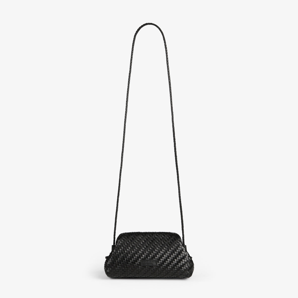 Woven Leather Shoulder Bag