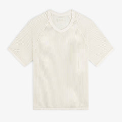 Mesh V-Neck Tee