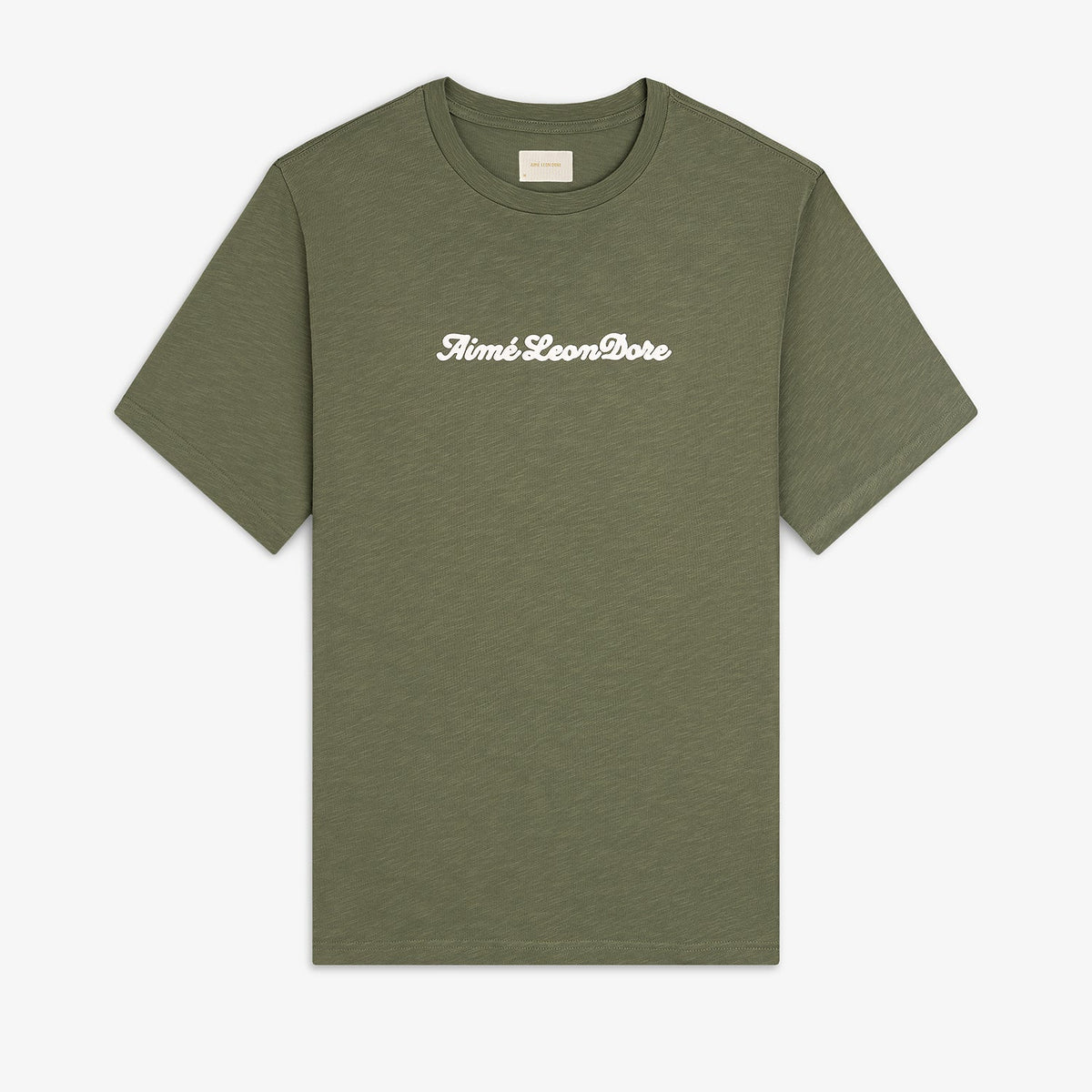 Puff  Print Slub  Logo Tee
