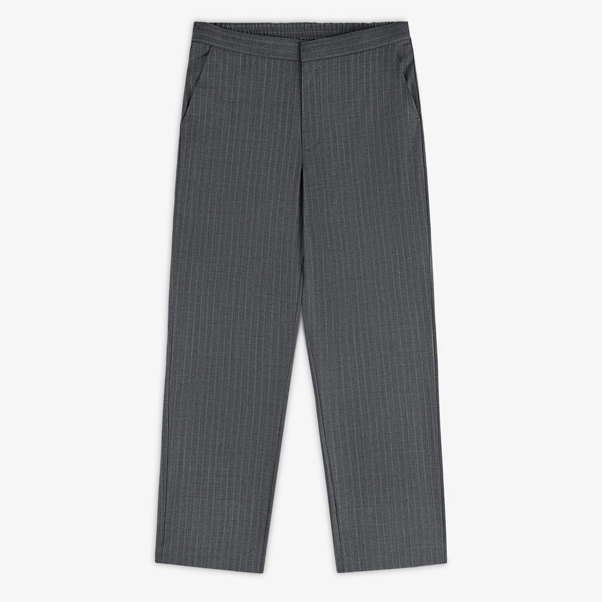 Pinstripe Elasticated Waist Trouser
