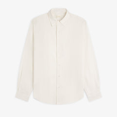 Long-Sleeve Linen Shirt