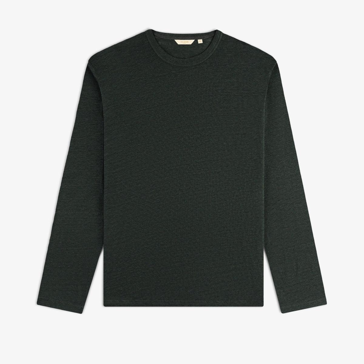 Long-Sleeve Linen Tee
