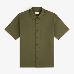 Short-Sleeve Seersucker Shirt