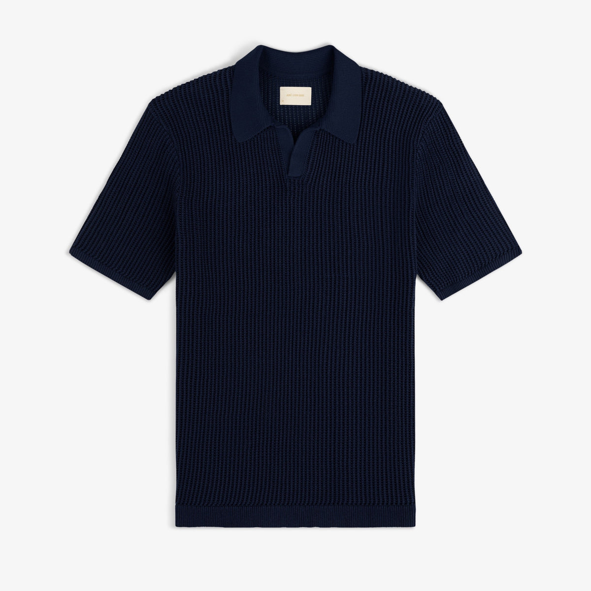 Mesh Knit Polo