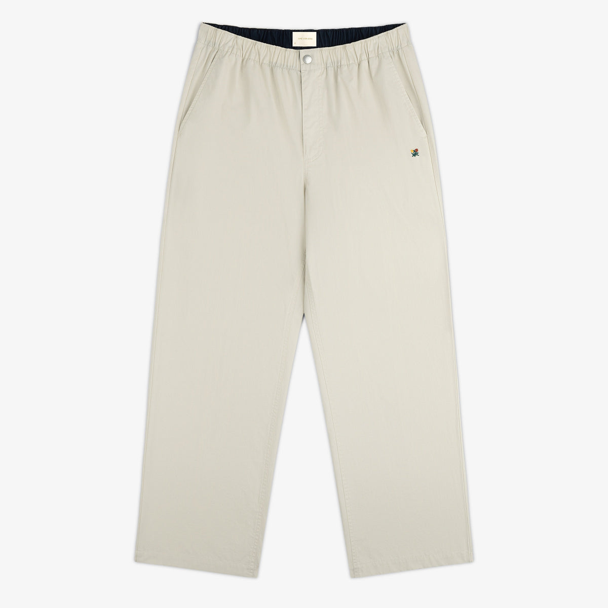 Washed Cotton Windbreaker Pant