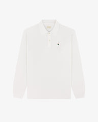 Long-Sleeve Crest   Piqué Polo
