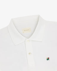 Long-Sleeve Crest   Piqué Polo