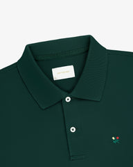 Long-Sleeve Crest   Piqué Polo