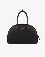 Full Grain Leather Crescent Shoulder Bag