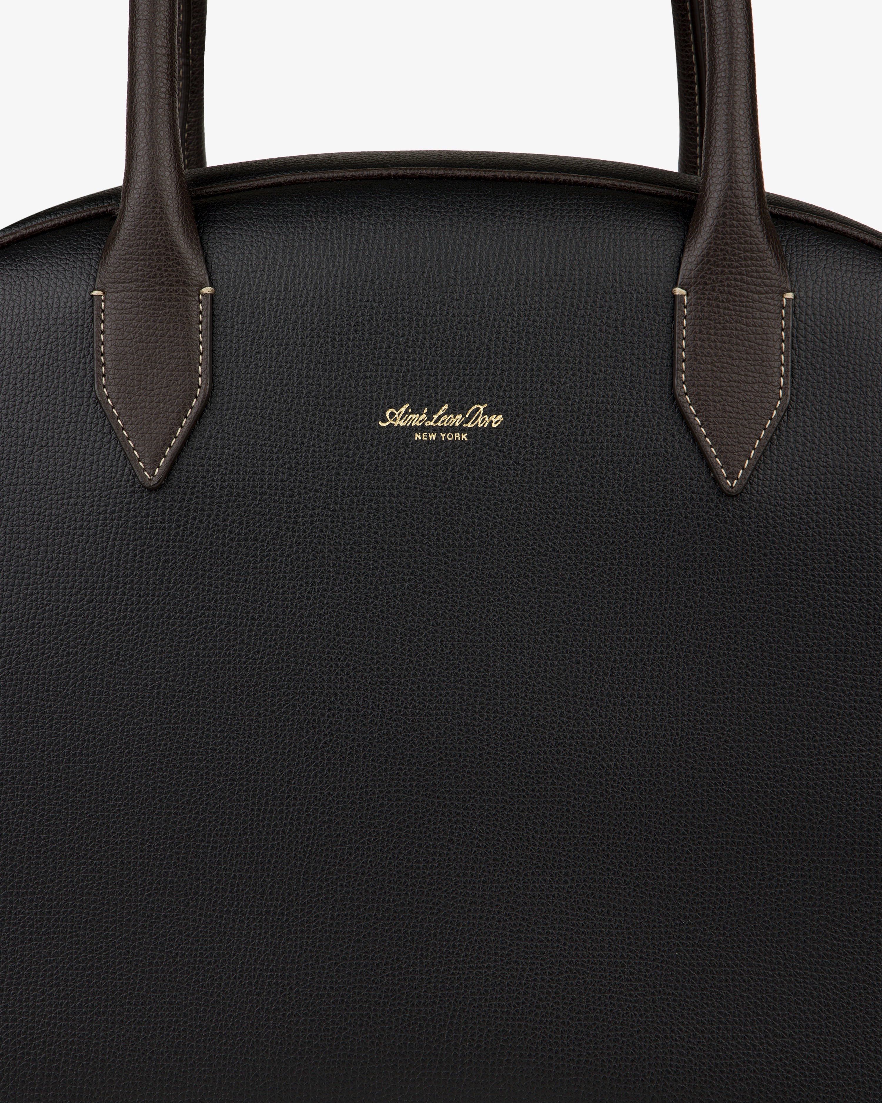 Full Grain Leather Crescent Shoulder Bag
