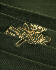 Queens Crest Throw Pillow