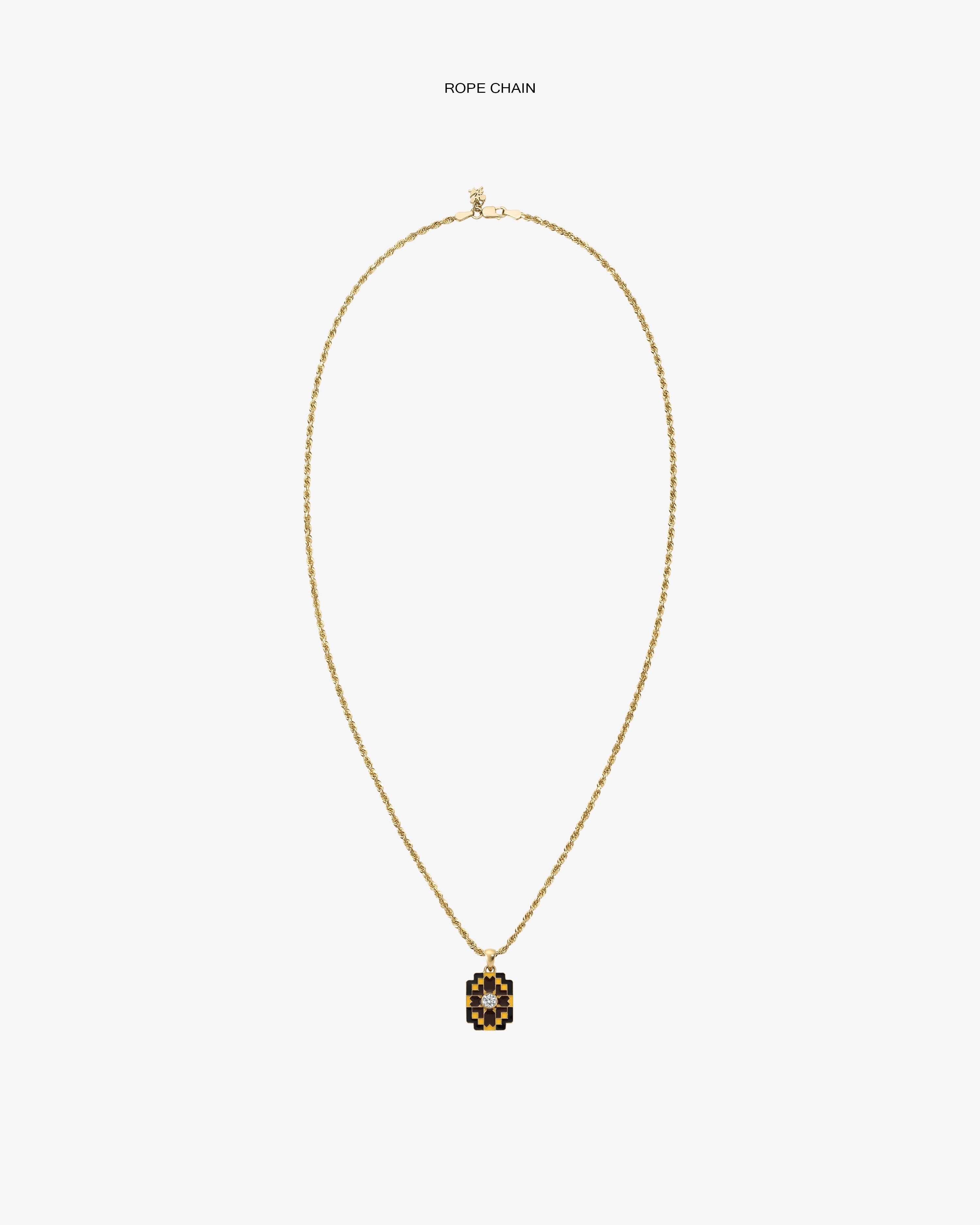 Diamond Mosaic Pendant