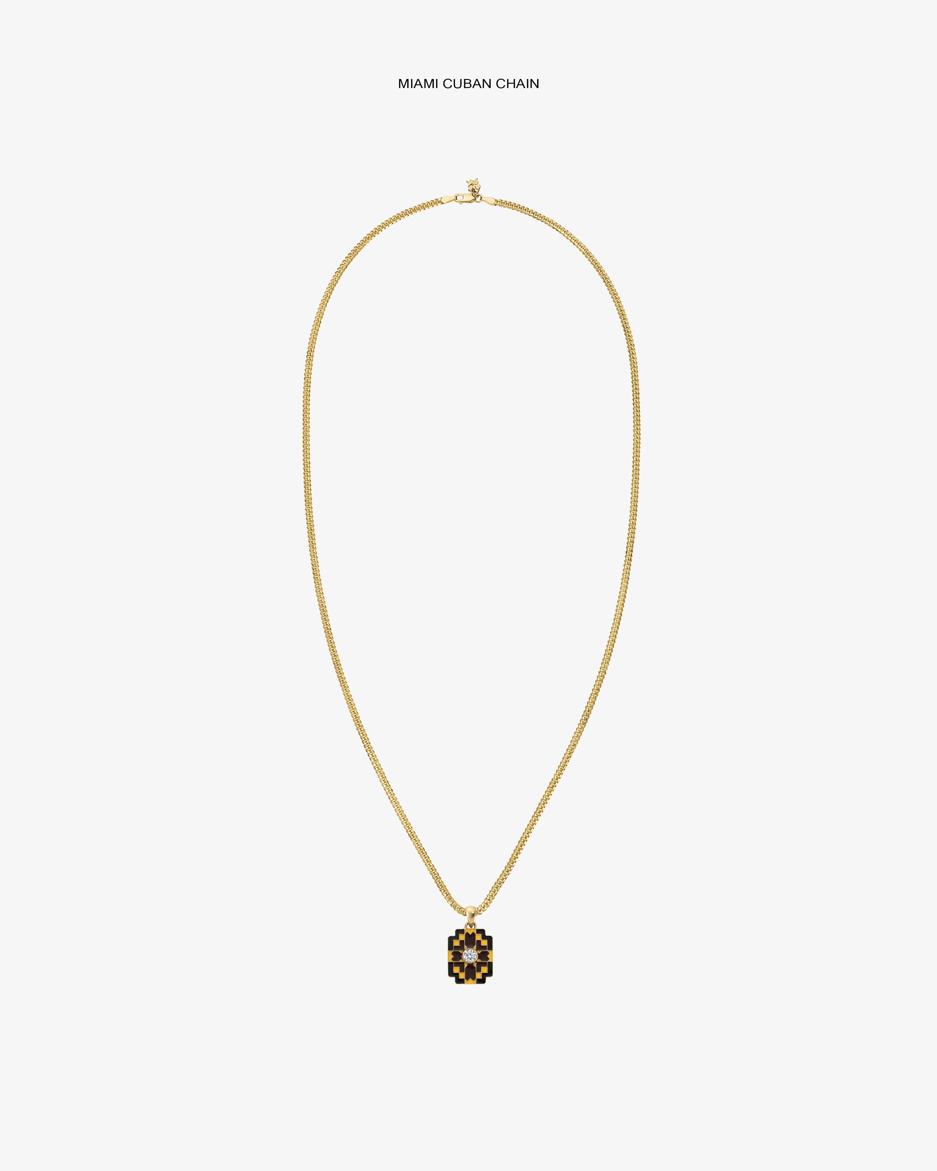 Diamond Mosaic Pendant