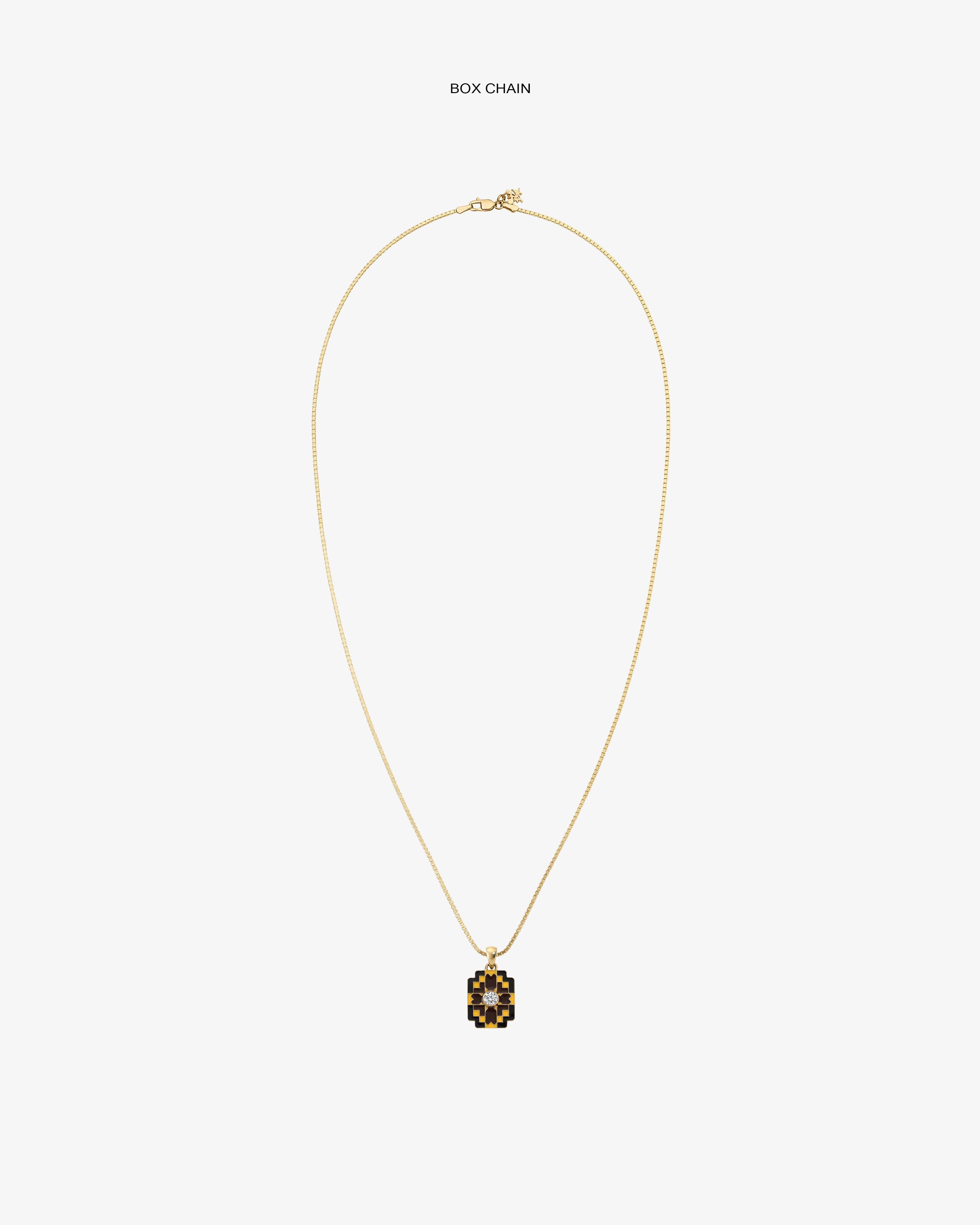Diamond Mosaic Pendant