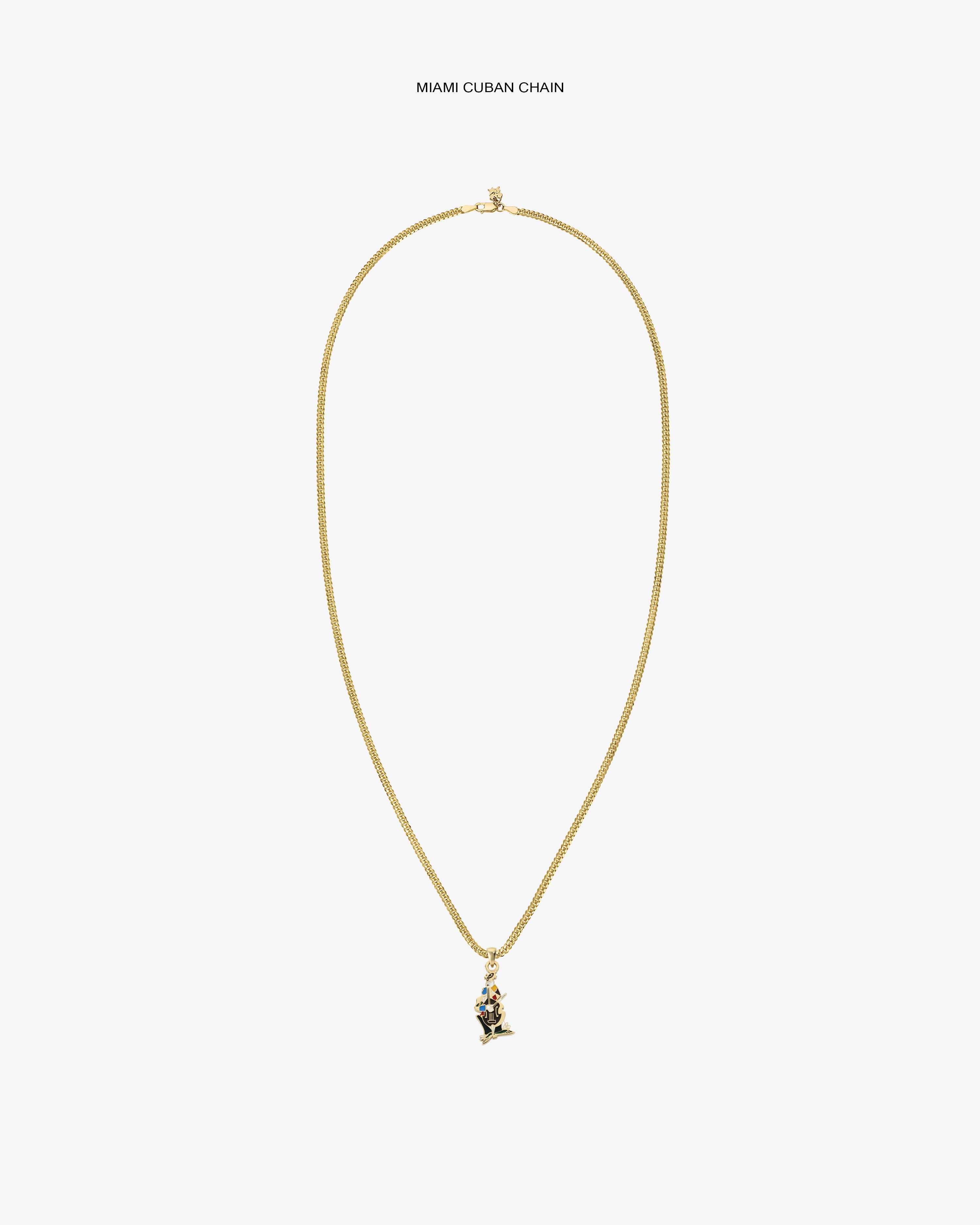 14Kt Gold Musician Pendant