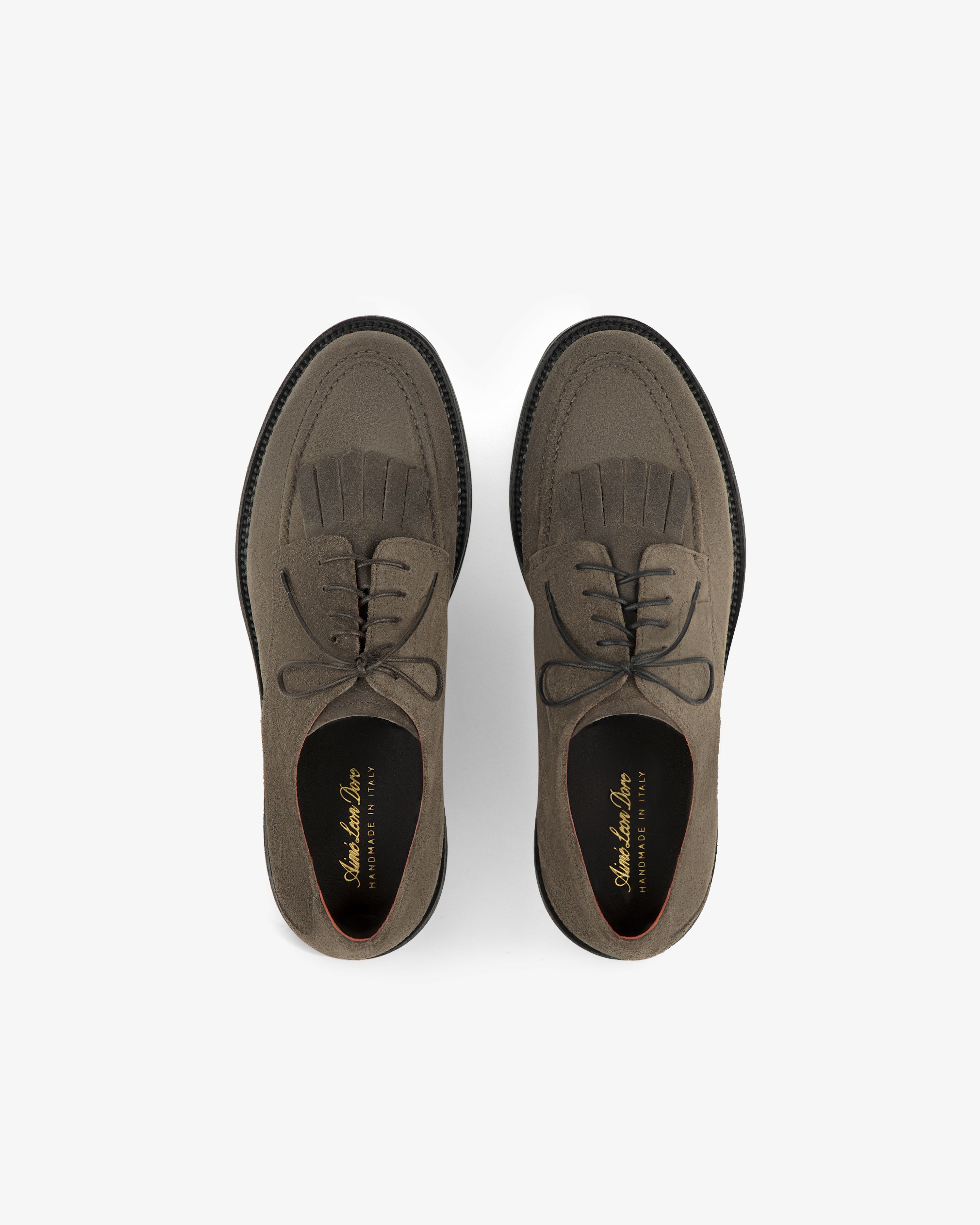 Suede Lug Sole Derby