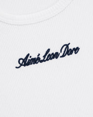 Embroidered Logo Tank   Top