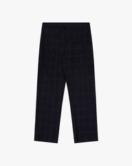 Windowpane Elasticated Waist Suit Trouser
