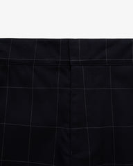 Windowpane Elasticated Waist Suit Trouser